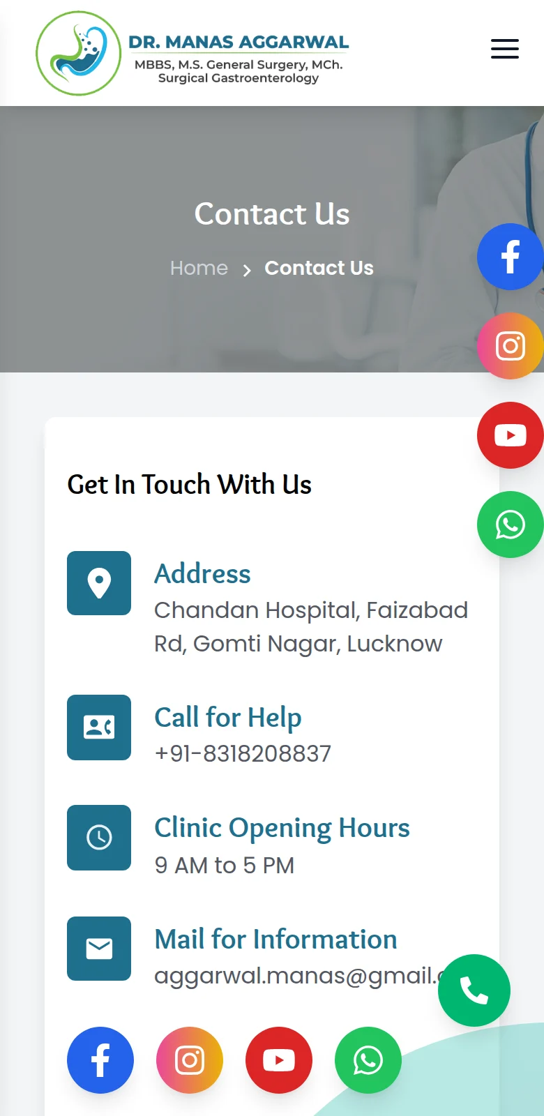 Mobile view